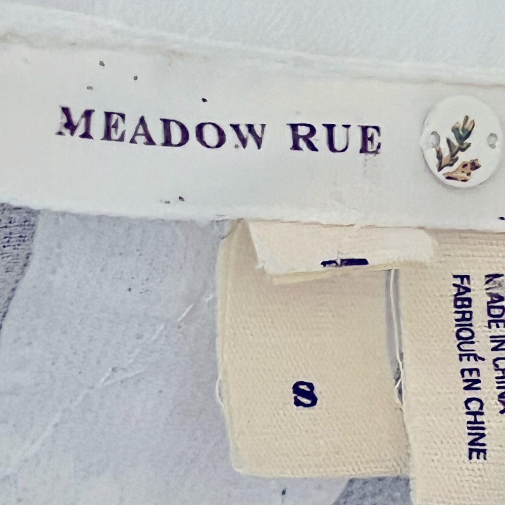 Meadow Rue Cream Embroidered Top - Picture 7 of 8